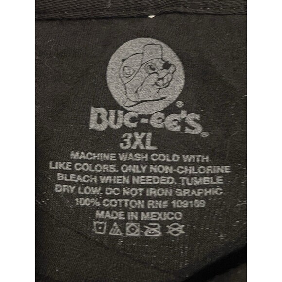 Buc-ees Happy New Year Beaver 2023 Glow in Dark Graphic T-shirt Unisex Size 3XL - Picture 6 of 12